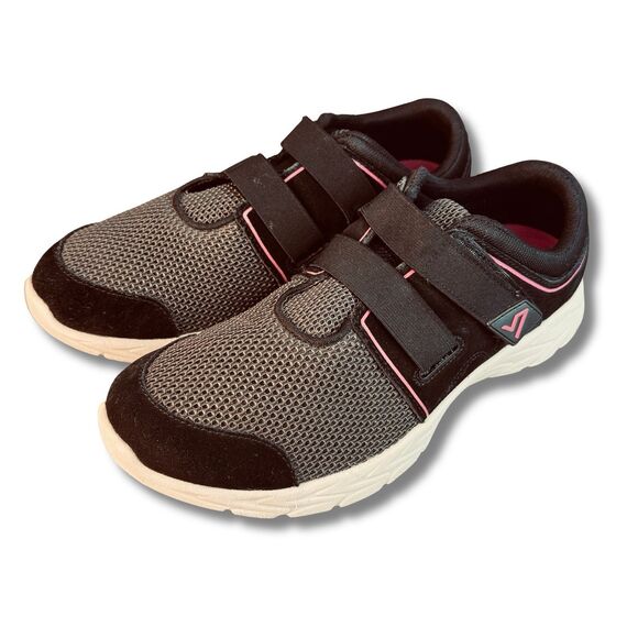 Vionic Brisk Ema Slip On Shoes Sneaker Womens 11 Black Gray Comfort Lightweight - Picture 2 of 12